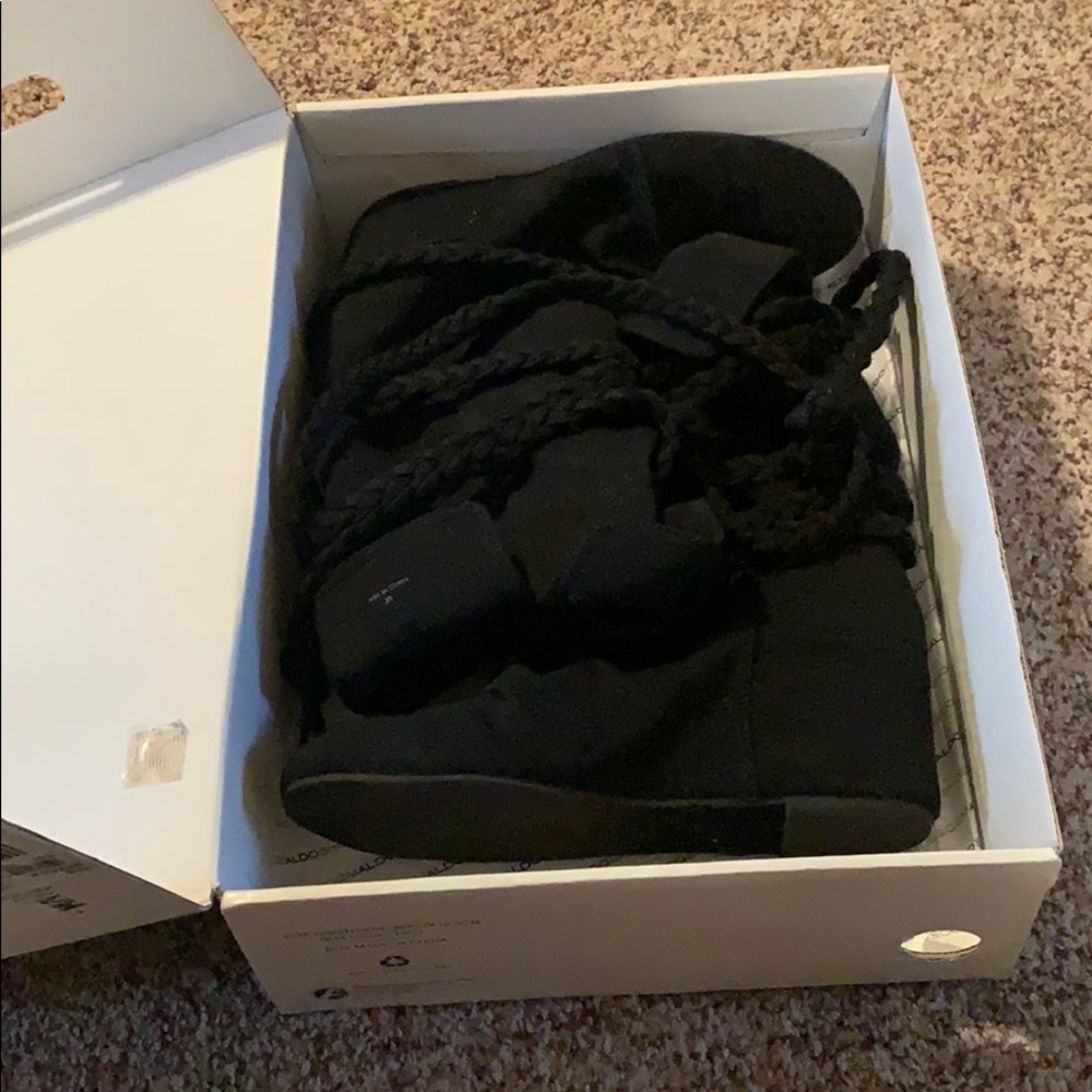 Black Aldo boots